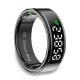 Fontastic Smart Ring w/ display Fyri DIVO size 12 Fitness and health tracker long battery life black
