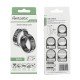 Fontastic Smart Ring w/ display Fyri DIVO size 10 Fitness & health tracker long battery life silver