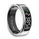 Fontastic Smart Ring w/ display Fyri DIVO size 11 Fitness & health tracker long battery life silver