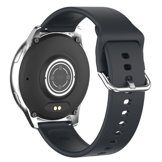 Fontastic Smartwatch Altis 1.50” Display, chrome Hands-Free Function, Music Control, Heart Rate