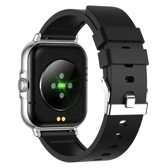 Fontastic Smartwatch Nexo 1.83” Display, silver Heart Rate, Hands-Free Function, Music Control