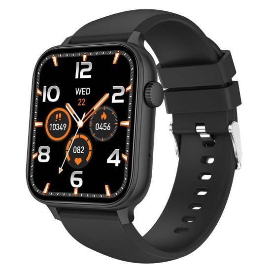 Fontastic GPS Smartwatch Loca 1.85” Display, black GPS & Vital Tracking, Compass, Hands-free Function