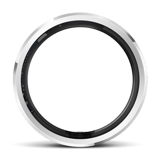 Fontastic Smart Ring Gr.9, "Favi" schwarz Fitness- u. Gesundheitstracker, Lange Akkulaufzeit