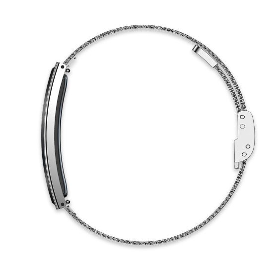 Fontastic Smart-Armband – stylisches Fitnessband elegant wie Schmuck, Display, Metallband gold