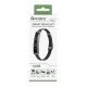 Fontastic Smart-Armband &ndash; stylisches Fitnessband elegant wie Schmuck, Display, Metallband schwarz
