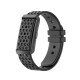 Fontastic Fitness Armband &bdquo;Rivon&ldquo; + Ersatzb&auml;nder Puls SpO2, Schritte, Schlaf & Sportmodi Tracker sw