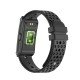 Fontastic Fitness Armband &bdquo;Rivon&ldquo; + Ersatzb&auml;nder Puls SpO2, Schritte, Schlaf & Sportmodi Tracker sw