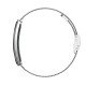 Fontastic Smart-Armband &ndash; stylisches Fitnessband elegant wie Schmuck, Display, Metallband silber