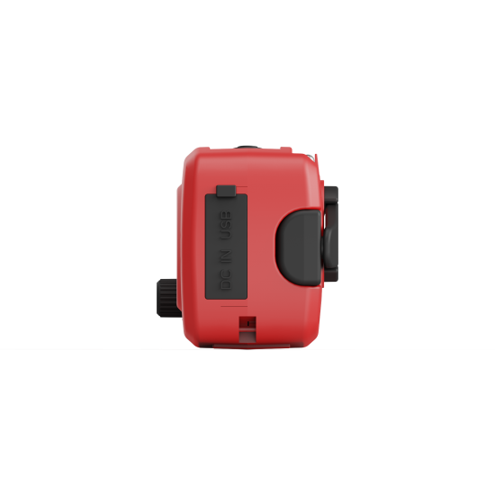 Fontastic Crank-Dynamo Solar Power Bank 10.000 mAh Detachable Hand Crank, Integrated Cable, LED Light