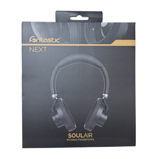 Fontastic Stylische Open-Design Kopfh&ouml;rer SoulAir Modisch, Super Sound Erlebnis, Anrufe in HD, sw