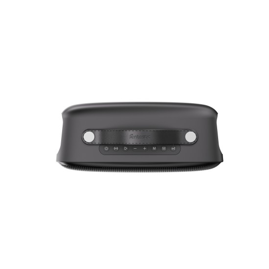 Fontastic Wireless Speaker Soulvox, 50W RMS, Black Powerful Sound, Power Bank Function, TWS, EQ, LED