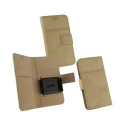 PU Tasche Diary Hola 2XL Sand Universal 147x73x8 PU Tasche Diary Hola 2XL Sand Universal 147x73x8