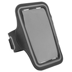 Sport Armband Schwarz 4,7" Reflektorstreifen, Schlüsselfach, Kopfhörer-Slots Sport Armband Schwarz 4,7" Reflektorstreifen, Schlüsselfach, Kopfhörer-Slots