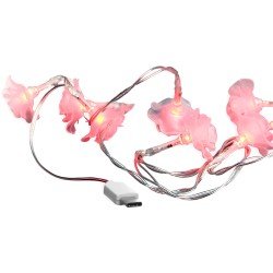 USB Type-C LED Charging Cable 1,2M transparent with 8 illuminated Roses USB Type-C LED Charging Cable 1,2M transparent with 8 illuminated Roses
