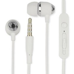 Essential In-Ear Stereo-Headset V5 ws Perleffekt Rufannahme-Taste, Lautstärkeregelung, Mikrofon Essential In-Ear Stereo-Headset V5 ws Perleffekt Rufannahme-Taste, Lautstärkeregelung, Mikrofon