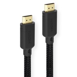 Essential HDMI 2.0 Kabel A <> A, Ethernet, 3D, 1m 4k und ARC, Nylonkabel, Vergoldete Stecker, sw Essential HDMI 2.0 Kabel A <> A, Ethernet, 3D, 1m 4k und ARC, Nylonkabel, Vergoldete Stecker, sw