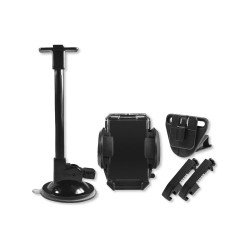 Kfz-Halterung Flex schwarz 4-11cm inklusive Saugfuß & Lüftungsbefestigung Kfz-Halterung Flex schwarz 4-11cm inklusive Saugfuß & Lüftungsbefestigung
