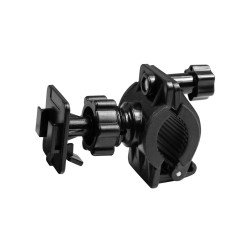 Fahrradhalterung schwarz 360° Drehbar mit 2 T-Steckern Fahrradhalterung schwarz 360° Drehbar mit 2 T-Steckern