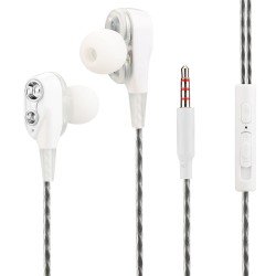 In-Ear Headset Duett, 2 hochauflösende Treiber ws 3-Tasten-Fernbedienung, Mic, 3-Paar Ohrpasstücke In-Ear Headset Duett, 2 hochauflösende Treiber ws 3-Tasten-Fernbedienung, Mic, 3-Paar Ohrpasstücke