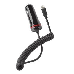 Essential Kfz-Ladekabel Lightning 1A schwarz  Essential Kfz-Ladekabel Lightning 1A schwarz
