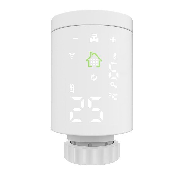 WiFi Smart Home Kit Heating Wireless Thermostatic Radiator Valve+WiFi Gateway