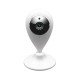 Wi-Fi IP Camera with Motion Alert white Night Vision, Two-Way Audio, MicroSD Slot