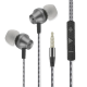 In-Ear Stereo-Headset V465 3.5mm sw/anthrazit 3-Tasten-Fernbedienung, Mic, 3-Paar Ohrpasst&uuml;cke