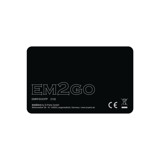 Online-RFID-Karte 86x54mm f&uuml;r Wallbox mit OCPP Interface