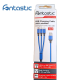 3in1 Essential Ladekabel TypC/8-PIN/Micro USB 1.2M Al-Geh&auml;use, Nylon ummantelt Multi-Charging 2A blau