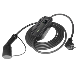 AC Portable EV Lader "Take 3.5" 3.68kW -Schutzkont 5m Typ 2 Kabel, Strom: 6/8/10/13/16A umschaltbar