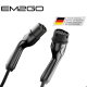 EM2GO  Typ 2 , EV-Verbindungskabel, 32A, 22kW, 5m 3Phasig AC Lader, T&Uuml;V , IP44,  Trage-Tasche, Sc