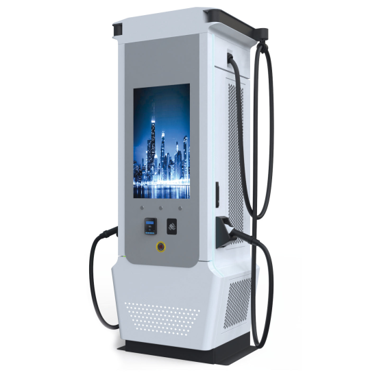 DC Charger Dual 240kW 2x CCS2 mit Eichrecht + Payt Ground Charger 240kW Dual CCS2 500A stand. Payter