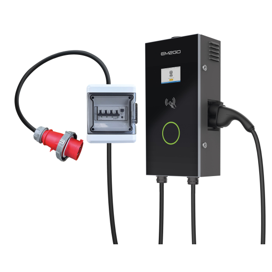 DC Wallbox Ultra Compact 20kW 5m CCS2 RFID+LAN+WLAN+4G