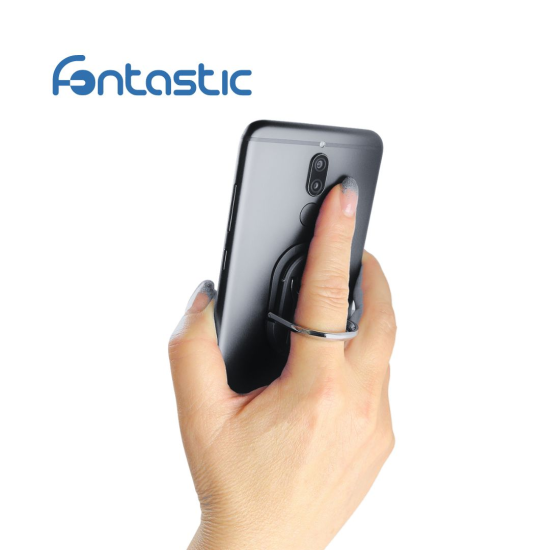 Fontastic Prime Mehrzweck Handyhalterung - Easy sw St&auml;nder + Fingerring + Kfz L&uuml;ftungsgitterhalterung
