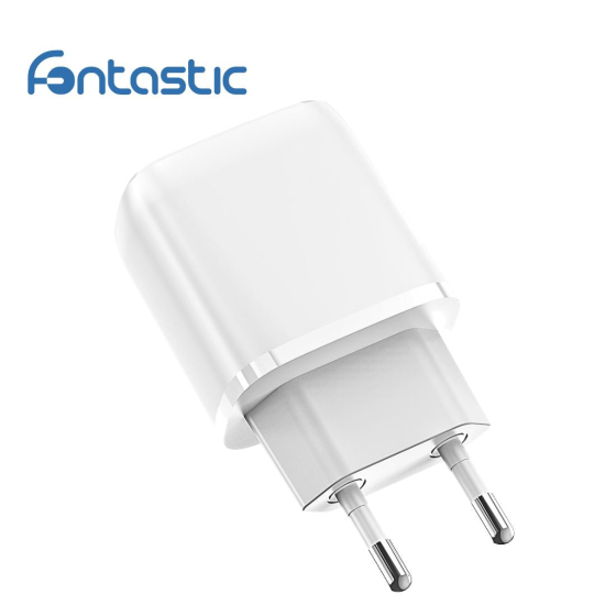 Netzteil Ovin, USB-A FC3 + Typ-C PD20W wei&szlig; Power Delivery, Fast Charge 3, T&Uuml;V / GS-Zertifikat