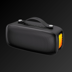 Fontastic Drahtloser Lautsprecher SoulVox, 50W RMS Satter Klang, Powerbank Funktion, TWS EQ Lichtshow