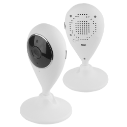 WLAN IP Kamera mit Bewegungserkennung Nachtsicht, MicroSD Aufnahme, 2-Wege-Audio