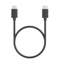 Fontastic Datenkabel USB 2.0 Typ-C > Typ-C 1.2m sw TPE, USB Power Delivery kompatibel