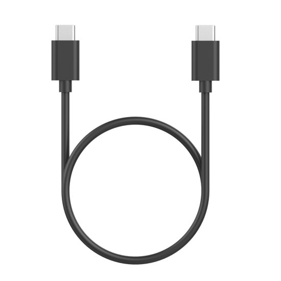 Fontastic Datenkabel USB 2.0 Typ-C > Typ-C 1.2m sw TPE, USB Power Delivery kompatibel