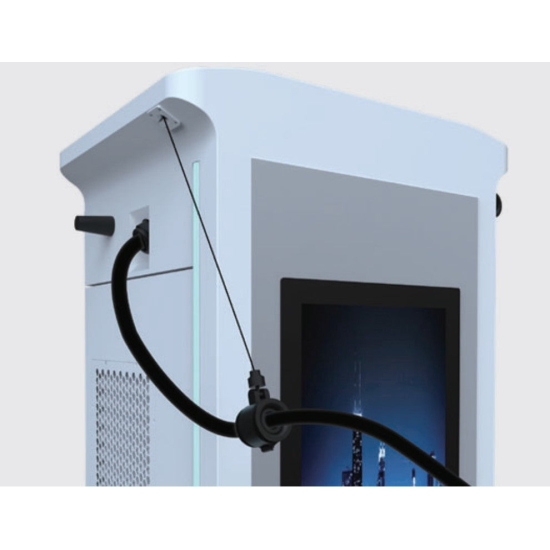 DC Charger Dual 240kW 2x CCS2 mit Eichrecht + Payt Ground Charger 240kW Dual CCS2 500A stand. Payter