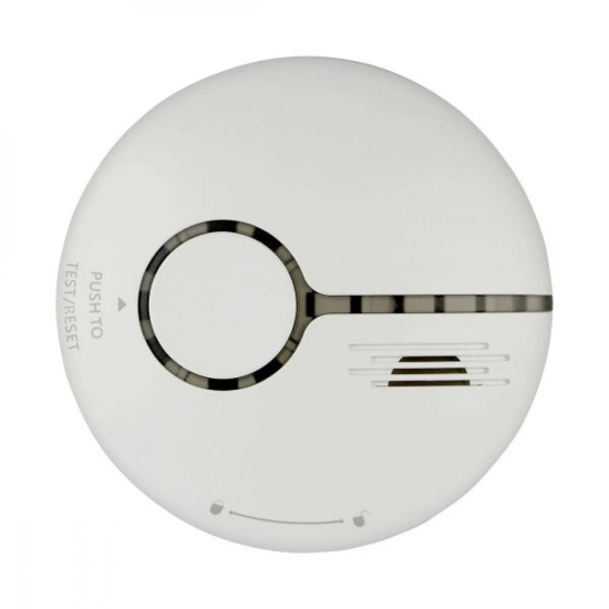 WLAN Rauchwarnmelder wei&szlig; 30m&sup2; &Uuml;berwachungsbereich EN14604 zertifiziert, komp. zu Android, iOS