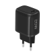 Netzteil Nivo USB Typ-C PD 20W schwarz Power Delivery, T&Uuml;V / GS Zertifikat
