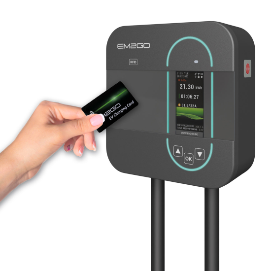 AC Wallbox Home 11kW 6.5m Typ 2 Kabel WiFi +APP + RFID +WLAN + ModBus TCP