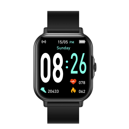 Fontastic Smartwatch Nexo 1.83&ldquo; Display, rosegold Herzfrequenz, Freisprechfunktion, Musik Steuerung