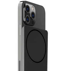 Fontastic Power Bank Mag5.0 Kabellose Ladefunktion 5000mAh Magnetisch - MagSafe komp. Typ-C PD 20W sw