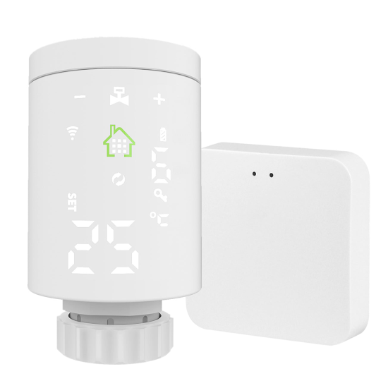 WLAN Smart Home Paket Heizen Smartes Heizk&ouml;rperthermostat + WLAN Gateway