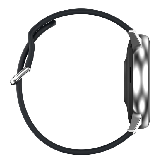 Fontastic Smartwatch Altis 1.50&ldquo; Display, chrom Freisprechfunktion, Musik Steuerung, Herzfrequenz