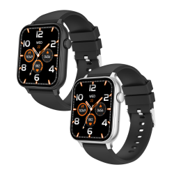 Fontastic GPS Smartwatch Loca 1.85&ldquo; Display silber GPS- & Vital Tracking, Kompass, Freisprechfunktion