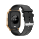 Mento AMOLED Smartwatch mit 2.01&ldquo; Display gold BT Call, NFC, Musik & Kamera Steuerung, IP67