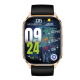 Mento AMOLED Smartwatch mit 2.01&ldquo; Display gold BT Call, NFC, Musik & Kamera Steuerung, IP67